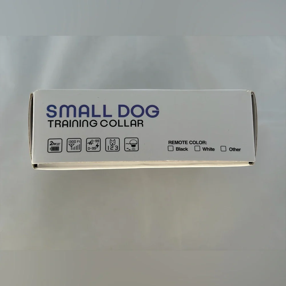 Small Dog Training Collar, Rechargeable, Remote Control, Adjustable Shock, NEW